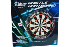 Rodes Abbey – PRO sisal dartskive – Kompletsæt Best