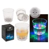 Rodes Akryl Glas 2 styk med Farverig LED Sale