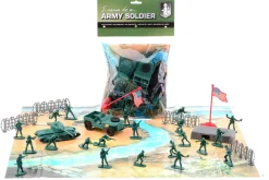 Rodes Army Force Playset inkl. spillemåtte Outlet