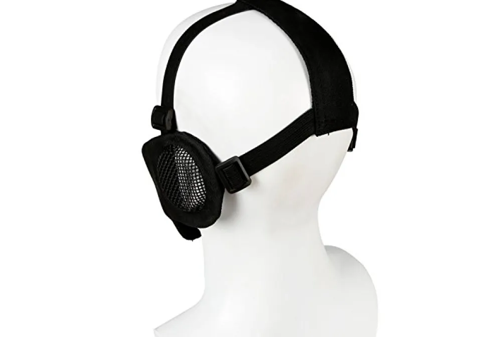 Rodes ASG Mesh Mask Pro Ear protection – Black Hot