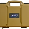 Rodes ASG Pistol Kuffert med plukskum – 31×27 cm – Tan Sale
