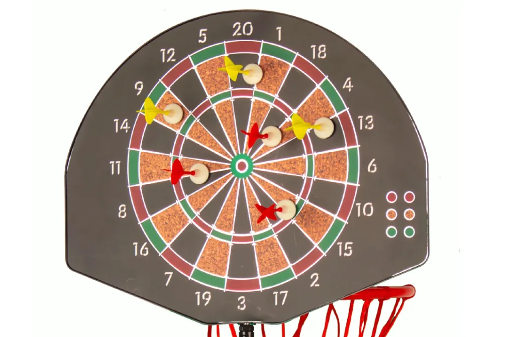 Rodes Basketball stander med dart – Kompletsæt Hot