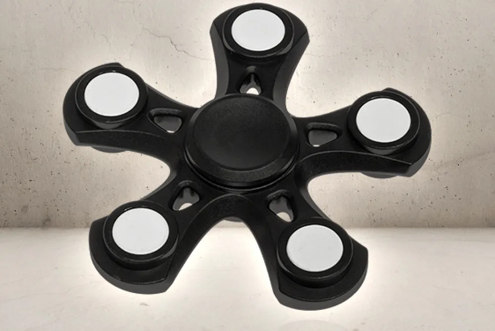 Rodes Black Five Fidget Spinner Discount