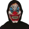 Rodes Black Hooded Clown Mask – Latex Hot