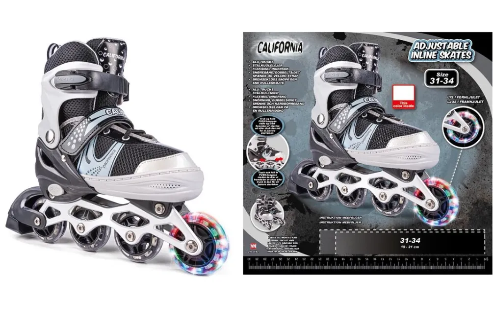 Rodes California Inliner 39-41 Sort Outlet
