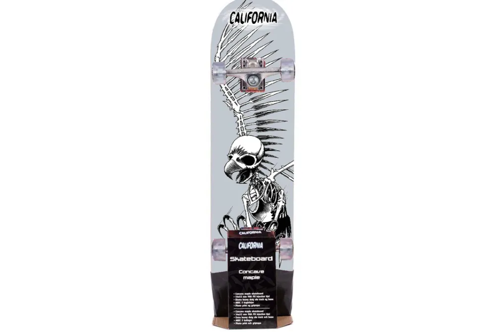 Rodes California skateboard bird / Wood/alu – 80 cm Hot