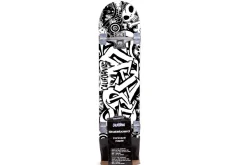 Rodes California skateboard graffiti / Wood/alu – 80 cm New
