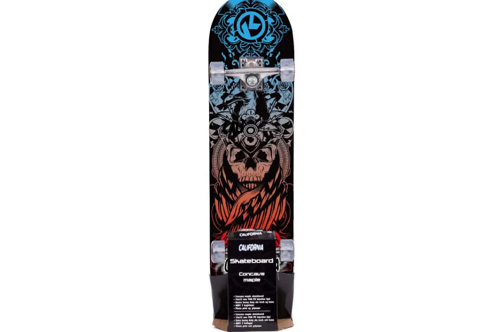 Rodes California skateboard skull / Wood/alu – 80 cm Online