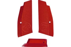 Rodes CNC Grip Shells & Magwell – Red Clearance