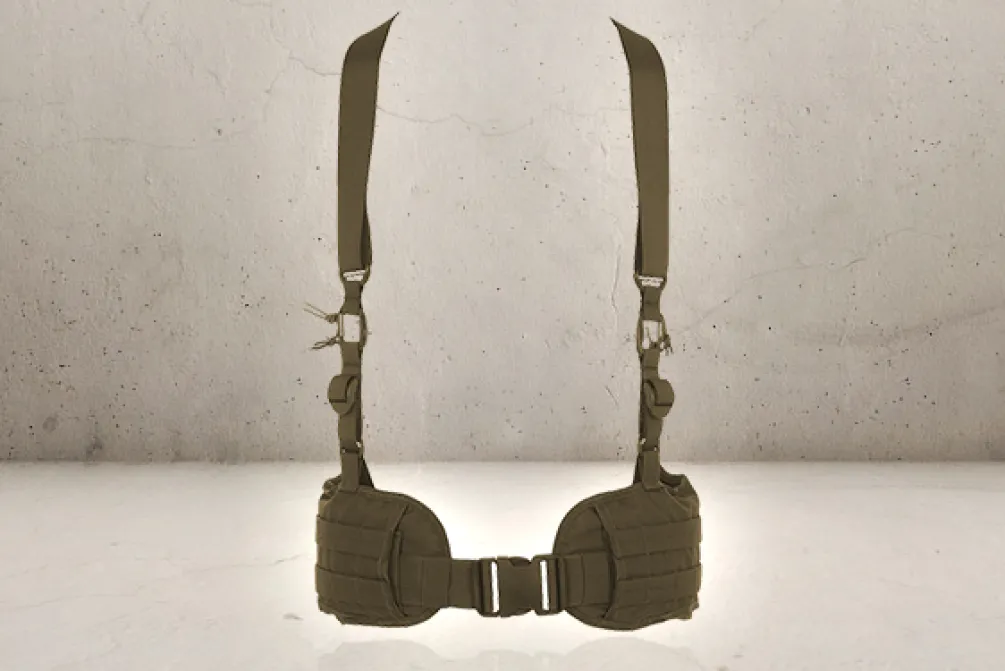Rodes Combat Belt Suspender – Coyote Best