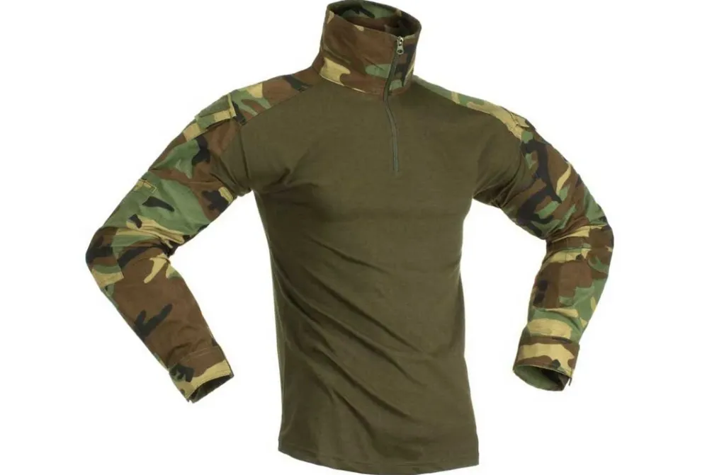 Rodes Combat Shirt Woodland Invadergear – XX Large Discount