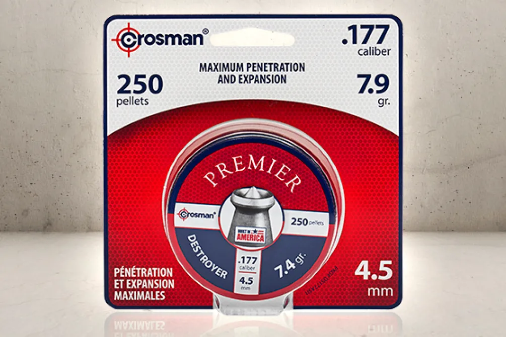 Rodes Crosman Destroyer Hagl 4.5mm – 250 stk. Fashion