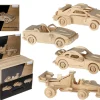 Rodes 3D Puzzle / Træ puslespil – Træ Biler Fashion