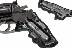 Rodes Dan Wesson 715 .357 Co2 Full Metal Magnum 6″ – Dark Chrome New