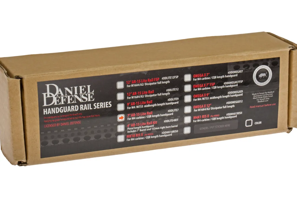 Rodes Daniel Defence 7″ AR-15 Lite Rail Clearance
