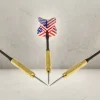 Rodes Dartpile i metal med flag – 3 stk. Discount