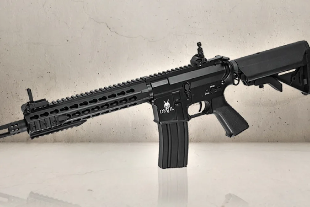 Rodes Devil M15 Proline ASG Keymod 10″ Carbine – M125 Clearance