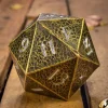 Rodes Dice D20 – Guld – 85mm Outlet