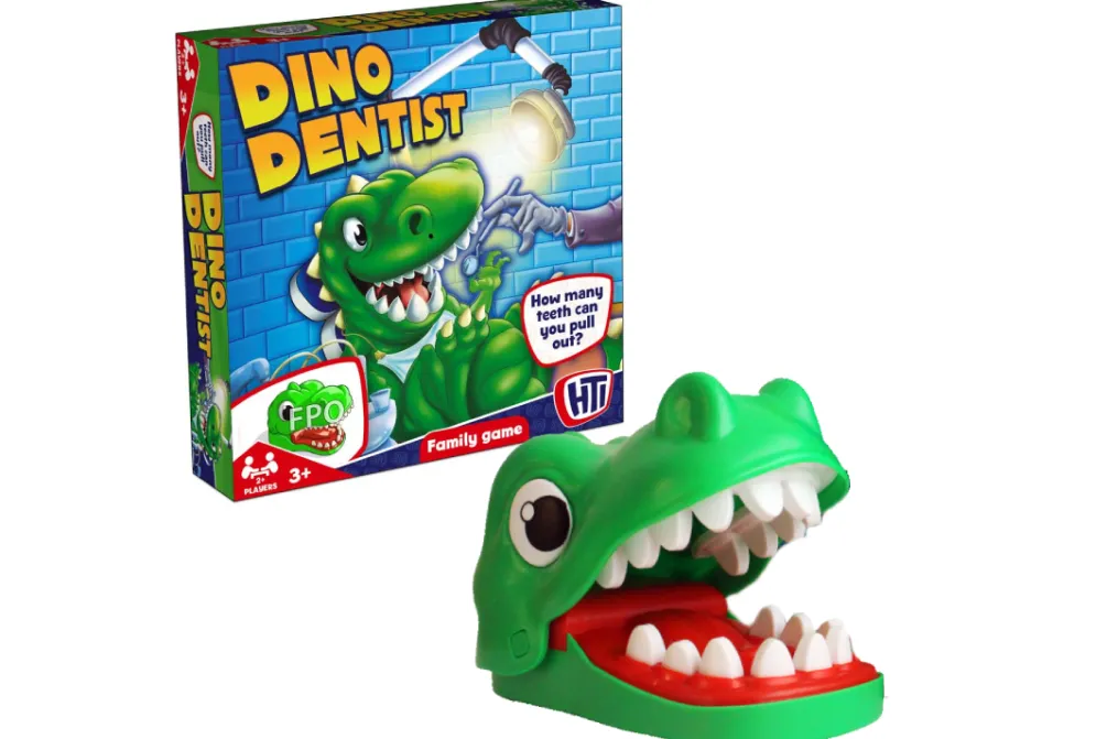 Rodes Dino Dentist XL / Krokodillespil – 22 cm Outlet
