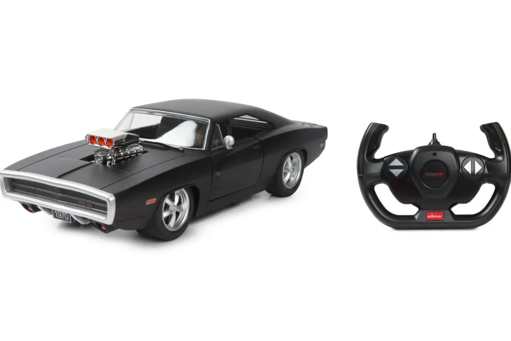 Rodes Dodge Charger Fjernstyret 1:14 R/C bil – Sort Best