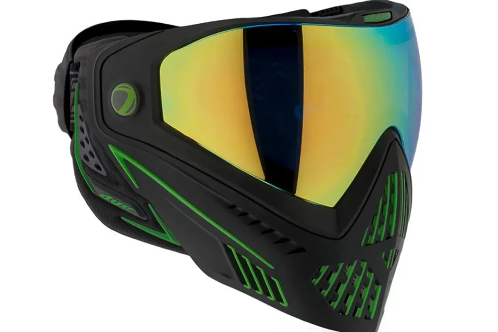 Rodes DYE I5 Fullface Maske | Lime Best