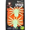 Rodes Edderkop Glow in the dark 2 stk. – 10 cm Hot