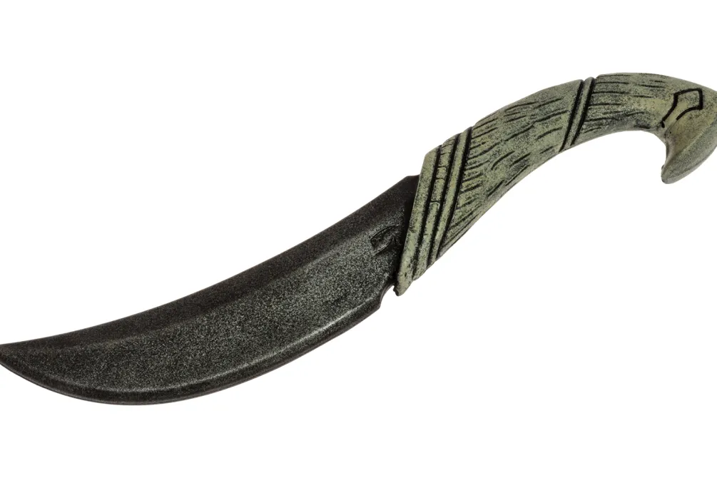 Rodes Elven Throwing Knife with leather Holder – Brown Best