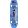 Rodes Enuff Skully Junior Skateboard 7×29 cm – Blå Clearance