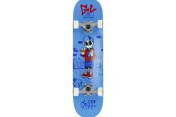 Rodes Enuff Skully Junior Skateboard 7×29 cm – Blå Clearance