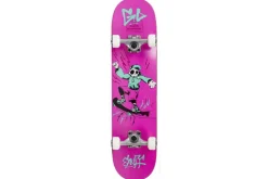 Rodes Enuff Skully Junior Skateboard 7×29 cm – Pink New