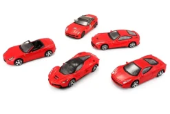 Rodes Ferrari metal bil pakke – 5 styks Clearance