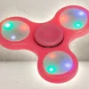Rodes Fidget Spinner med Lys – Pink New