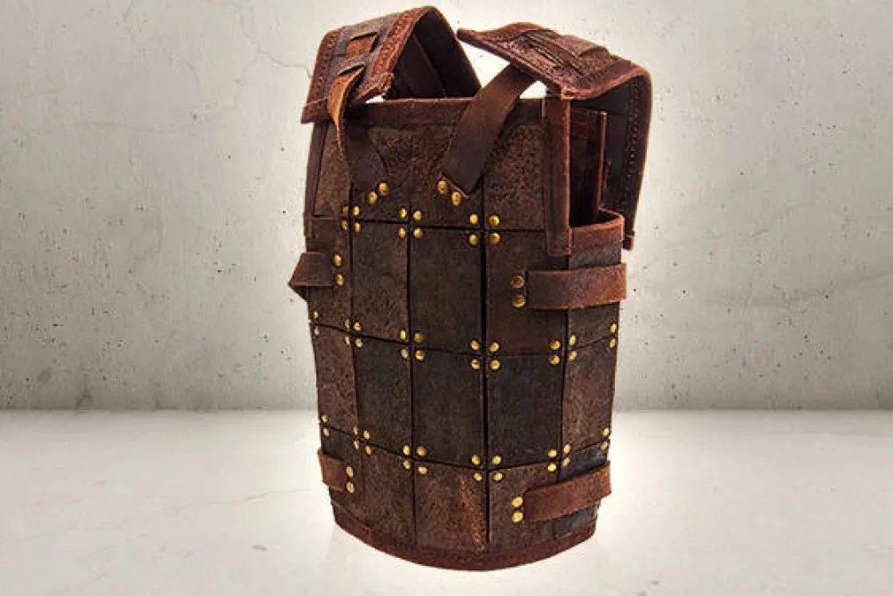 Rodes Fighter Leather Armour RFB M/10-14 år – Brown Discount