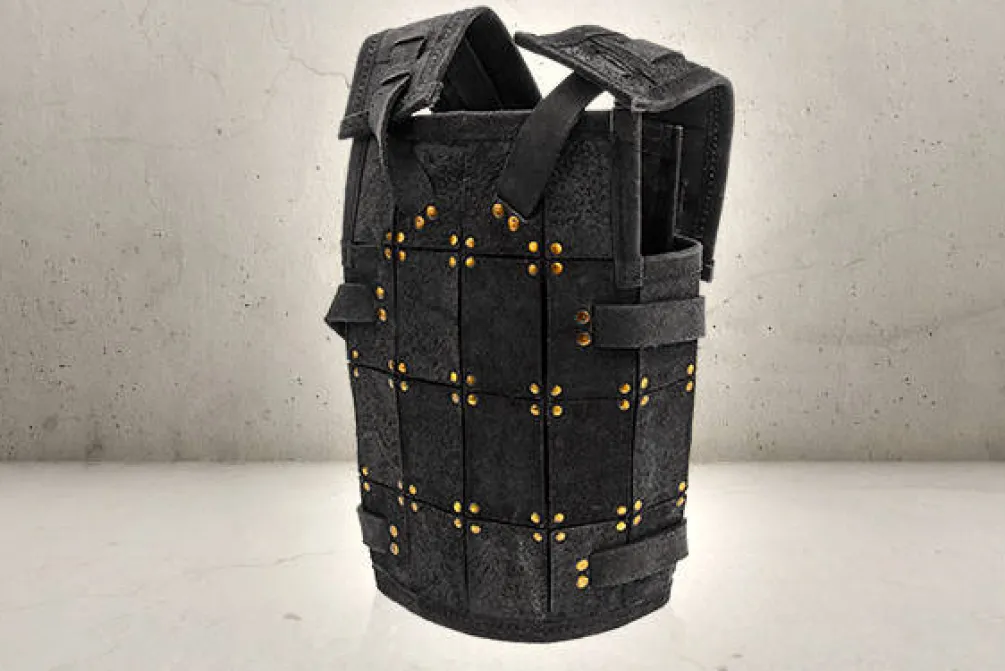 Rodes Fighter Leather Armour RFB M/10-14 år – Black Best