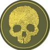 Rodes Fingerprint Skull #80 Patch Clearance