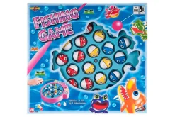 Rodes Fiskespil XL – batteridrevet – 21 store fisk + 3 fiskestænger Fashion