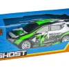 Rodes Fjernstyret Ghost racerbil 1:10 i Grøn – Kompletsæt – 20 km/t Hot