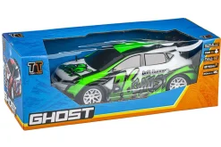 Rodes Fjernstyret Ghost racerbil 1:10 i Grøn – Kompletsæt – 20 km/t Hot