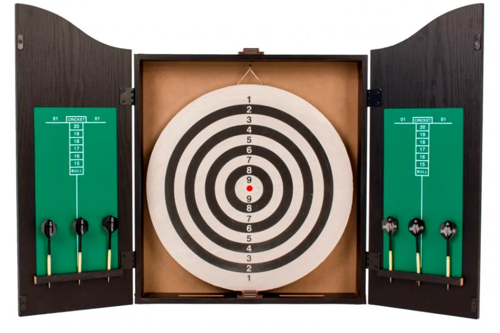 Rodes Flot Klassisk Dart Skab / Dartsæt – Kompletsæt Best
