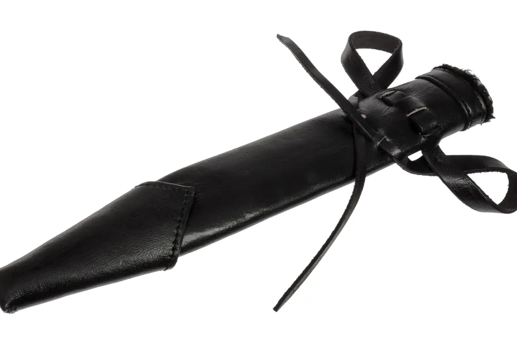 Rodes Full Scabbard Dagger – Black – 35 cm Outlet