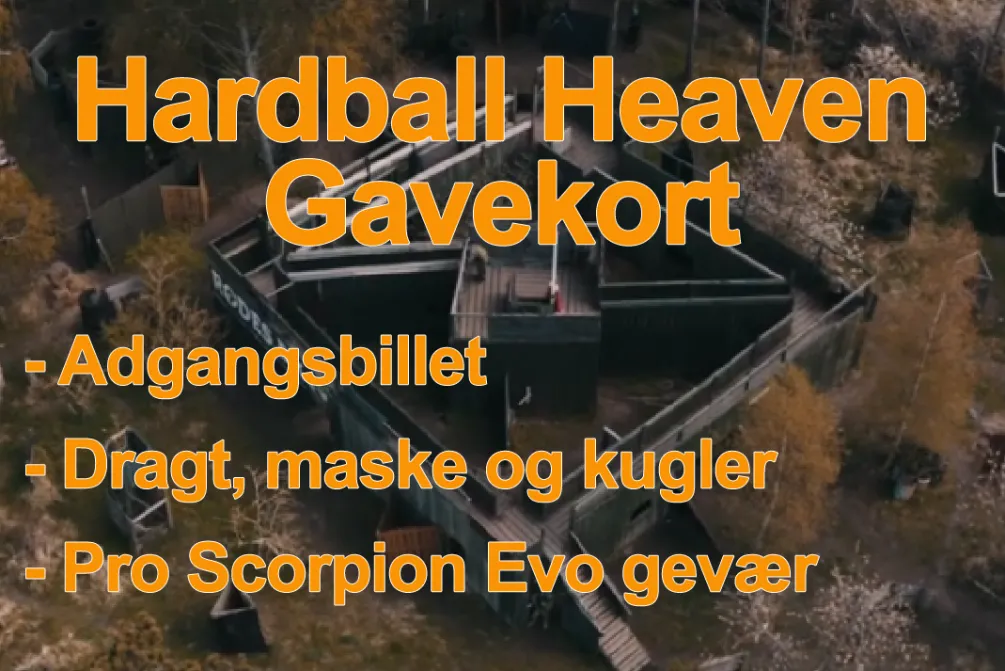 Rodes Gavekort til Hardballheaven.dk New