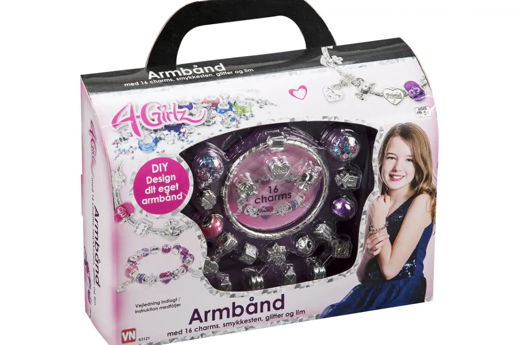 Rodes 4Girlz armbånd gaveæske Clearance