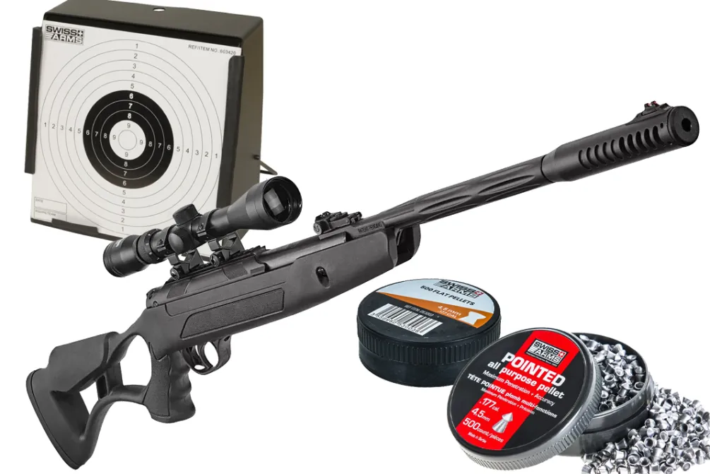 Rodes Hatsan Airtact Ed Scoped 4.5mm – Bundle Sale