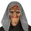 Rodes Heks med Hætte Latex maske Outlet
