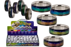 Rodes Humør Ring / Mood Ring Waves Hot