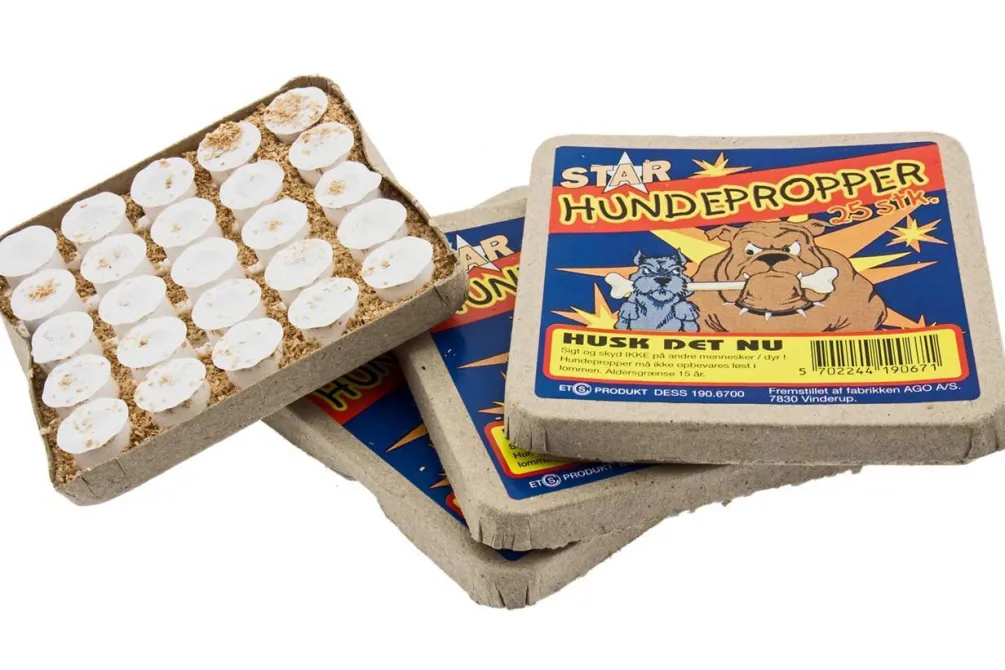 Rodes Hundepropper danske – 25 stk. Hot