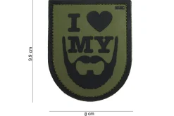 Rodes I <3 My Beard - Green Sale