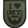 Rodes I Love My Beard #46 Patch Discount