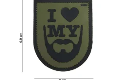 Rodes I Love My Beard #46 Patch Discount