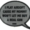 Rodes I Play Airsoft #25 Patch Sale